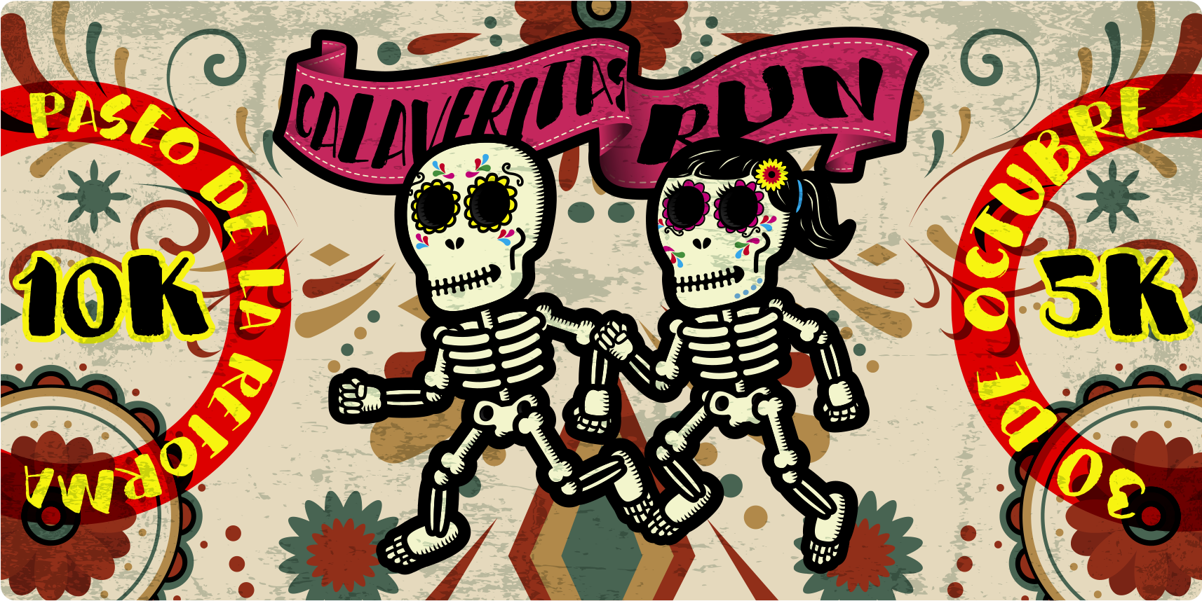 Calaveritas-1713x1000 Clipart (1713x1000), Png Download