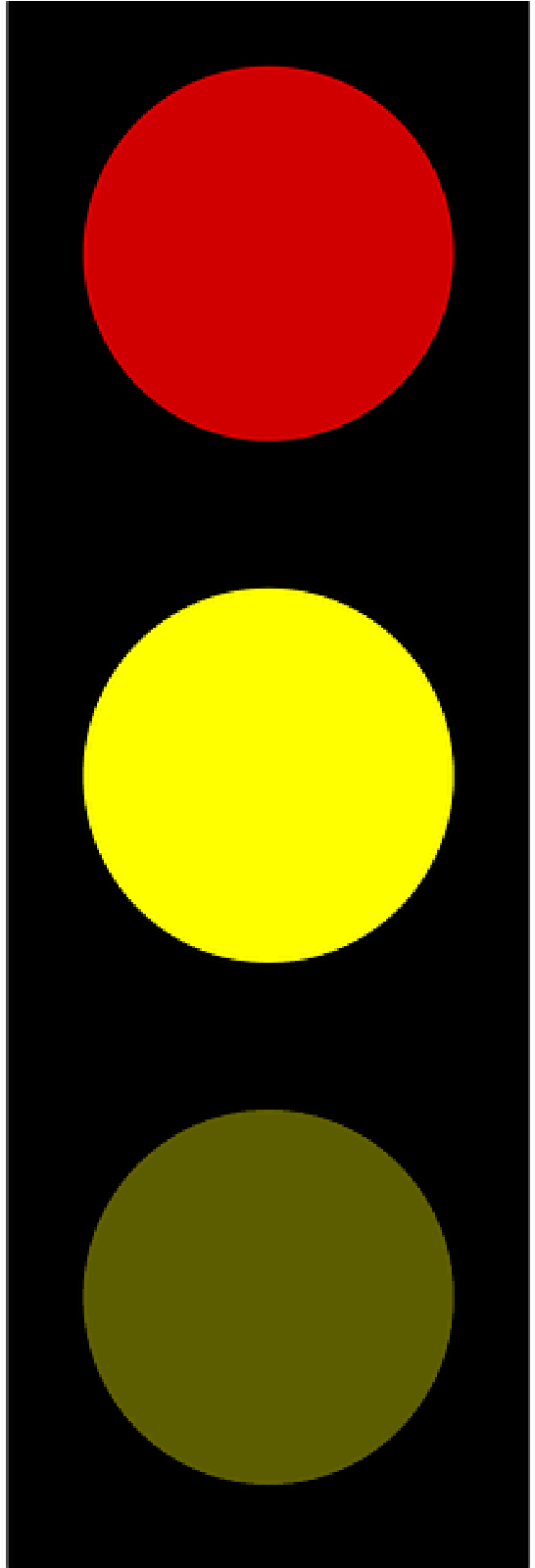 Stoplight Clipart Yellow - Traffic Light - Png Download (800x1600), Png Download