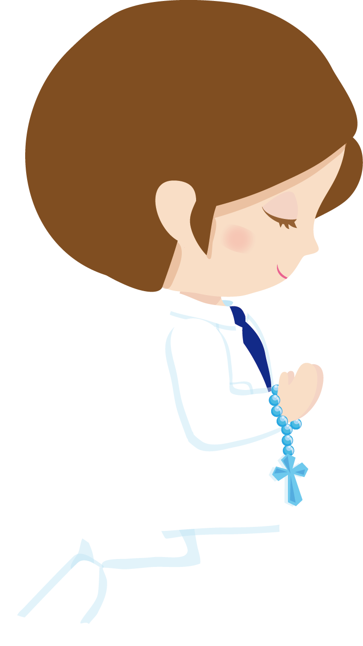 Clipart Free Library Paper Child First Clip Art Comunion - Confirmacion Niño Png Transparent Png (735x1307), Png Download