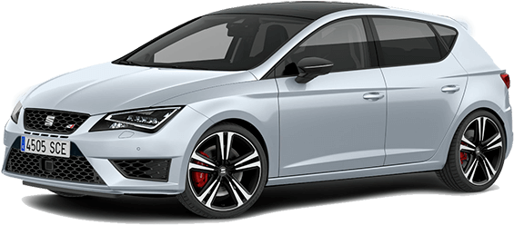 Seat Leon Cupra - 19 Cupra Machined Alloy Wheels 30 2 Clipart (800x500), Png Download