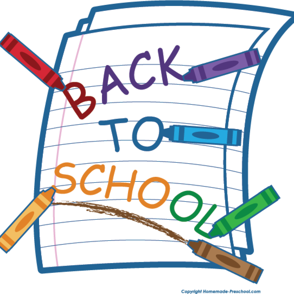 School Clipart Free Free Clipart Back To School Free - Png Download (1024x1024), Png Download