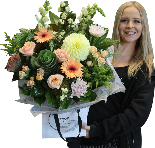 Peachy Pastel - Bouquet Clipart (627x600), Png Download