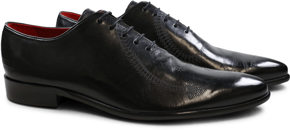 Oxford Shoes Toni 26 Black Lasercut Snake - Slip-on Shoe Clipart (1024x1024), Png Download