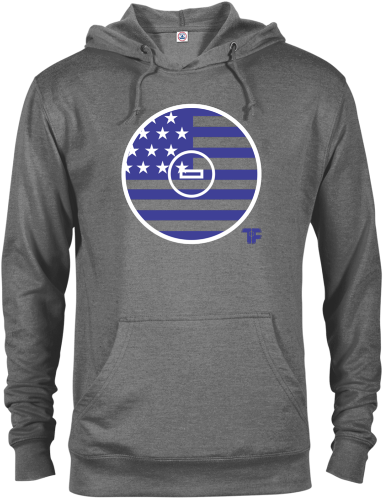 Adult Men's Usa Wrestling Hoodie Tech Fall Attire - Sweatshirt Clipart (1024x1024), Png Download