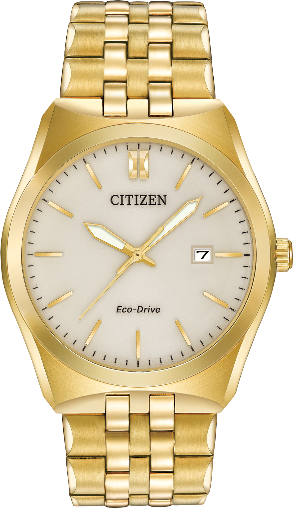 Images - Citizen Eco Drive Mens Watches Gold Clipart (1000x1691), Png Download