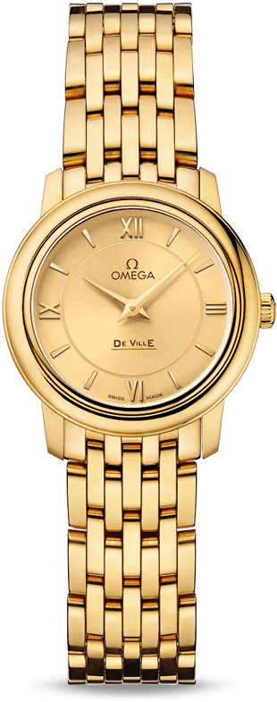 De Ville Prestige Quartz - Omega De Ville Ladies Watch Clipart (800x1100), Png Download