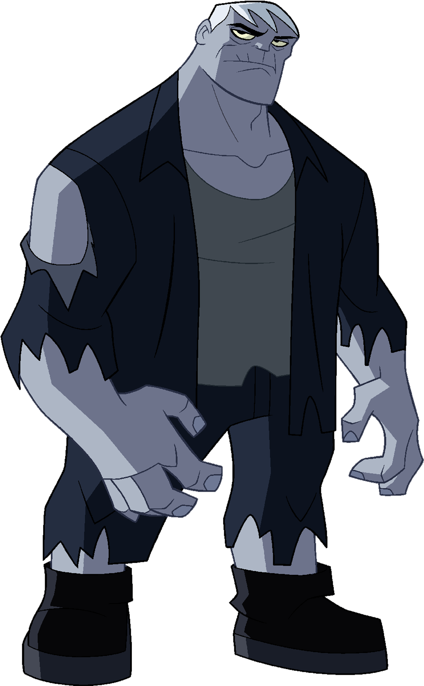 Solomon Grundy Solomongrundypng - Justice League Action Solomon Grundy Clipart (2520x2371), Png Download