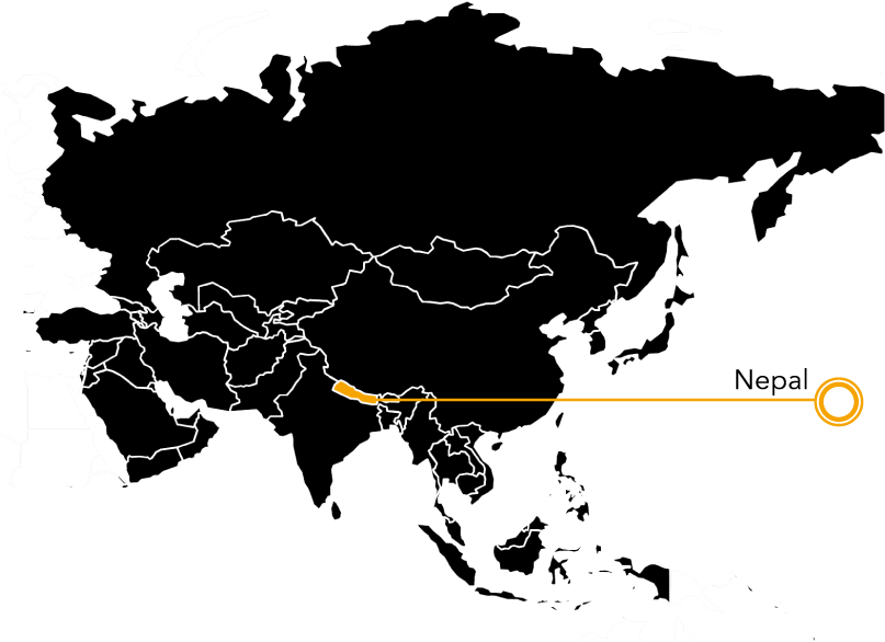 Red Panda Map - Asia And Australia Clipart (1000x667), Png Download