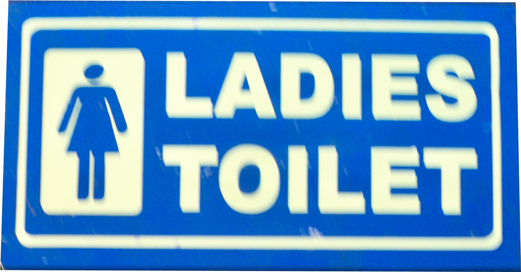 Ladies Toilet - Sign Clipart (1920x1080), Png Download