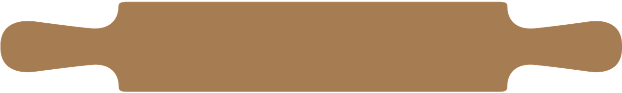 Rolling Pin Kitchen Cooking - Rolling Pin Graphic Clipart (1280x640), Png Download