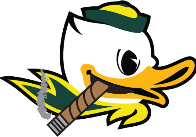 Oregon Duck Logo Png Clipart (640x480), Png Download