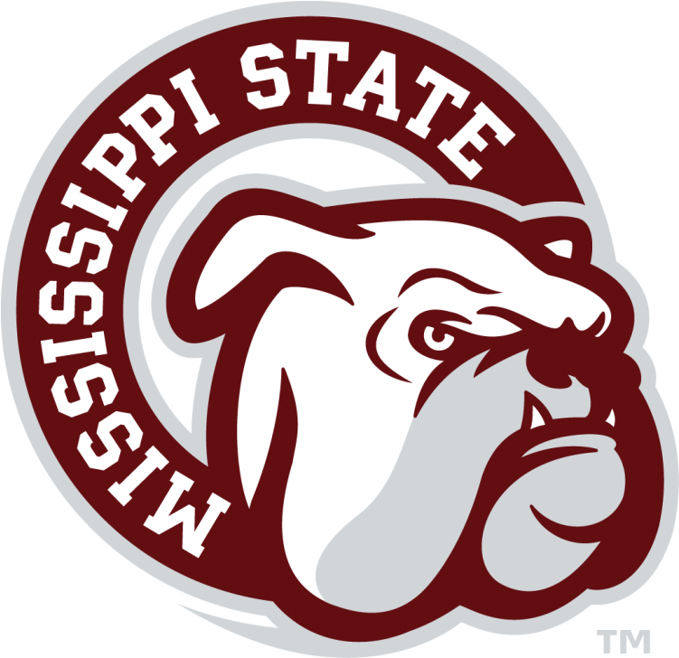 Mississippi State Bulldogs Iron On Stickers And Peel-off - Mississippi State Bulldogs Clipart (750x930), Png Download