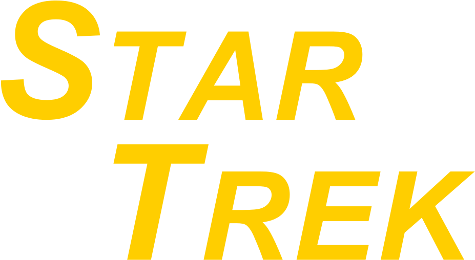 Star Trek Text Logo - Tan Clipart (1024x1024), Png Download