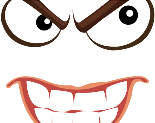 Angry Emoji Clipart Revenge - Sinister Clipart - Png Download (640x480), Png Download