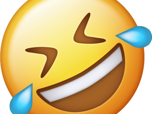 Emoji Clipart Transparent Background - New Laugh Emoji Transparent - Png Download (640x480), Png Download