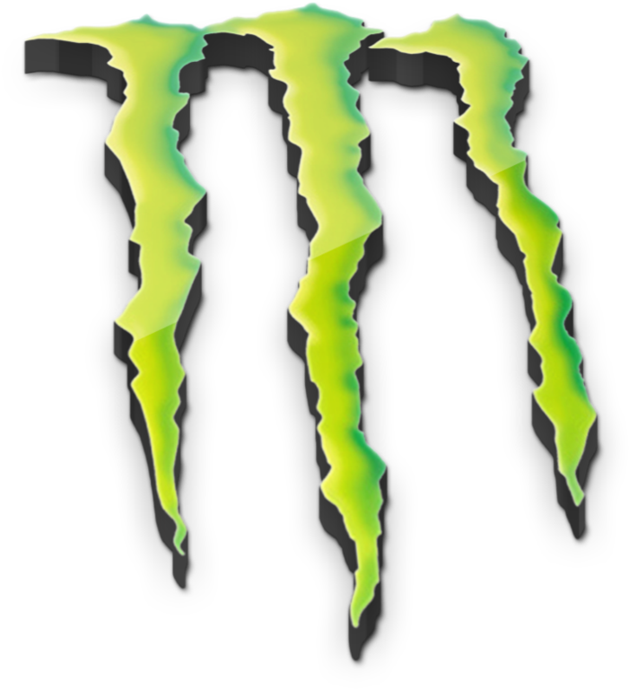 Monster Energy - Monster Energy Logo 3d Clipart (894x894), Png Download