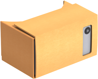 Google Cardboard Png Render Front45 - Wood Clipart (800x800), Png Download