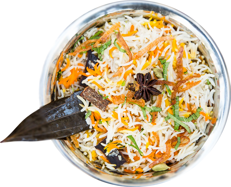 Aromatic Curries & Rice Dishes - Veg Pulav Dish Png Clipart (768x621), Png Download