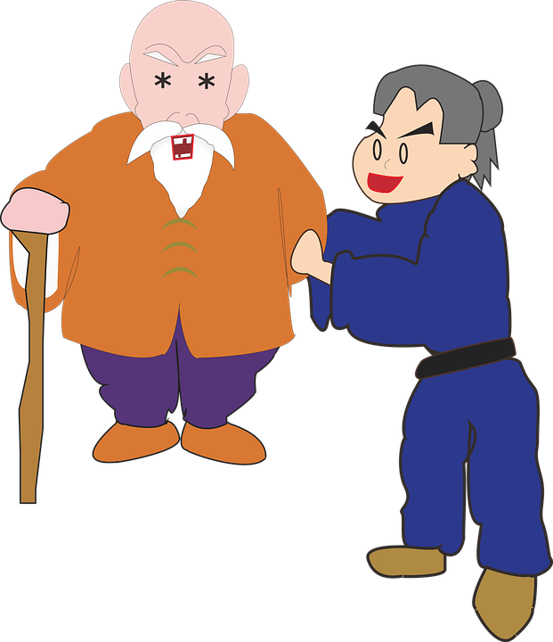 Free Png Elderly Transparent Images Pluspng Kindness - Helping Elders Essay Clipart (621x720), Png Download