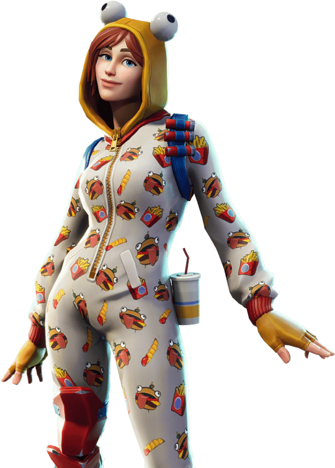 Fortnite Patch 610 Leaked Skins Spiders And Guan Yu - Onesie Fortnite Skin Clipart (961x961), Png Download