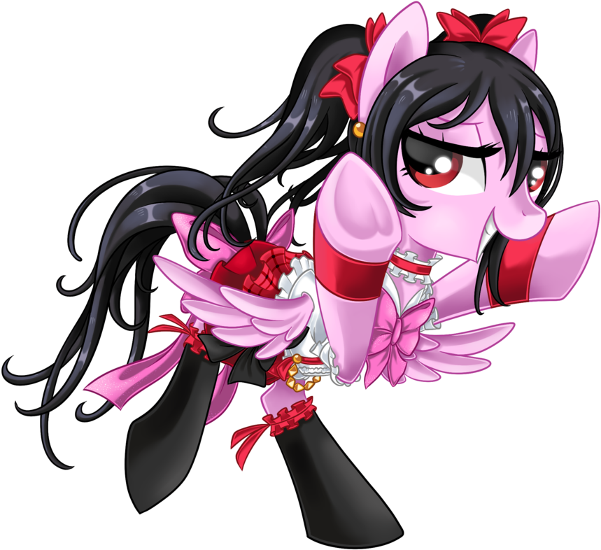 Artist Okapifeathers Crossover Love Live School Idol - My Little Pony Love Live Clipart (1024x896), Png Download