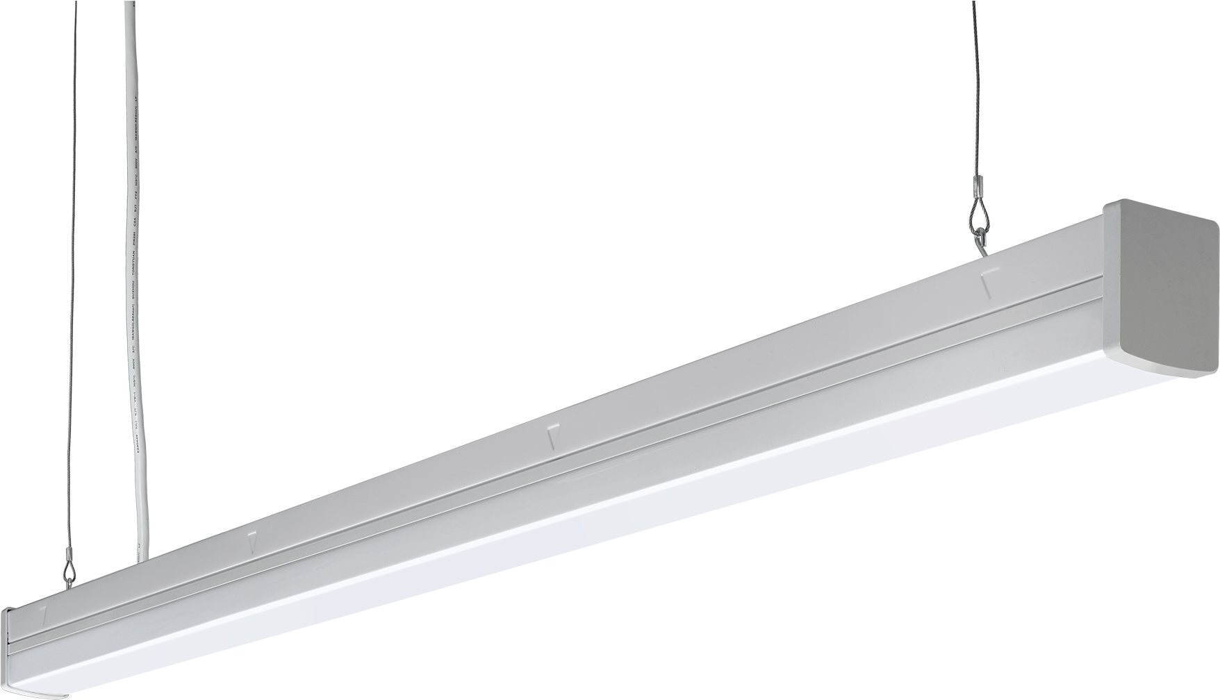4' High Lumen Output Strip Light, Battery Back-up Compatible - Ceiling Clipart (1800x1078), Png Download