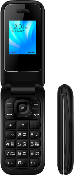 Flamefox Flip1 - Feature Phone Clipart (1024x768), Png Download