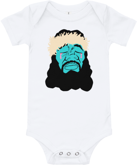 “big Jesus” Baby Onesie - These Dimples Who Needs Luck Clipart (600x600), Png Download
