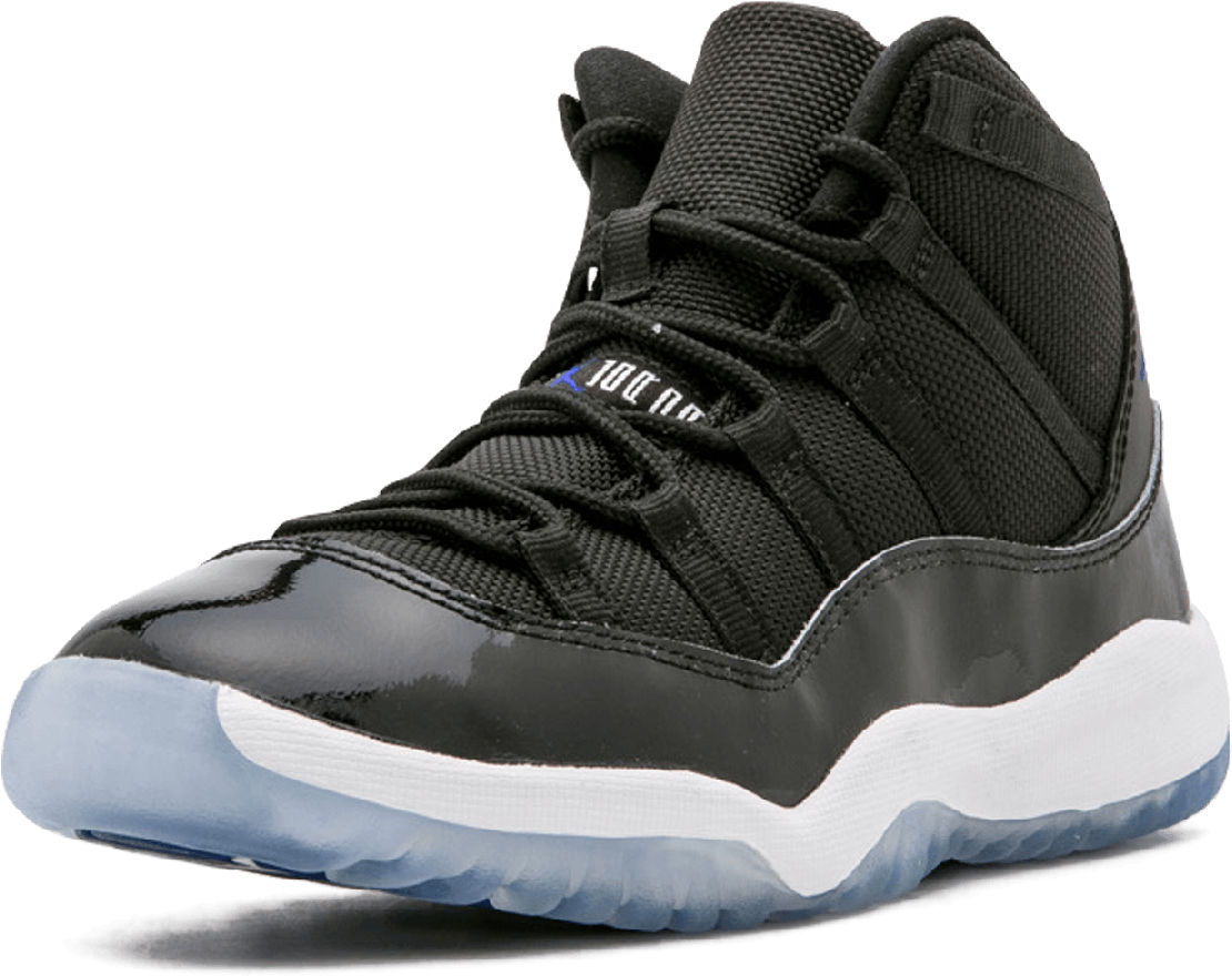 Jordan 11 Retro Bp "2016 Space Jam" - Sneakers Clipart (1800x1080), Png Download