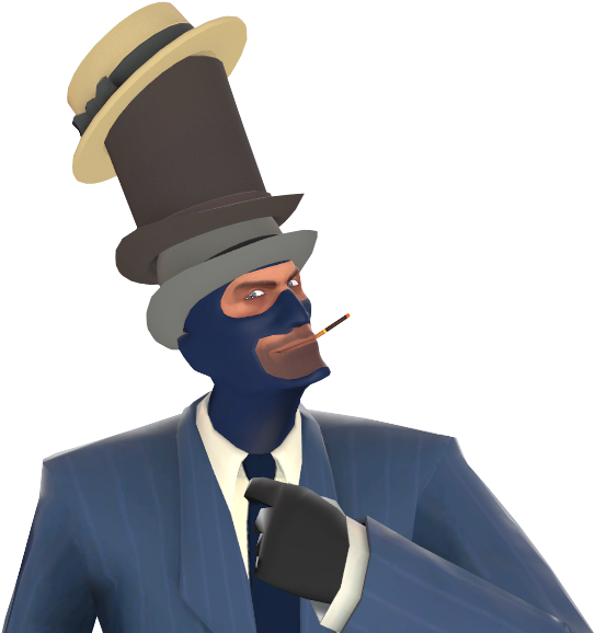 42, 10 January 2011 - Team Fortress 2 Tower Of Hats Clipart (556x584), Png Download