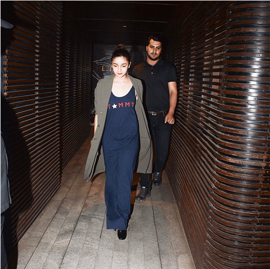 Alia Bhatt - Alia Bhatt Black Maxi Dress Clipart (750x530), Png Download