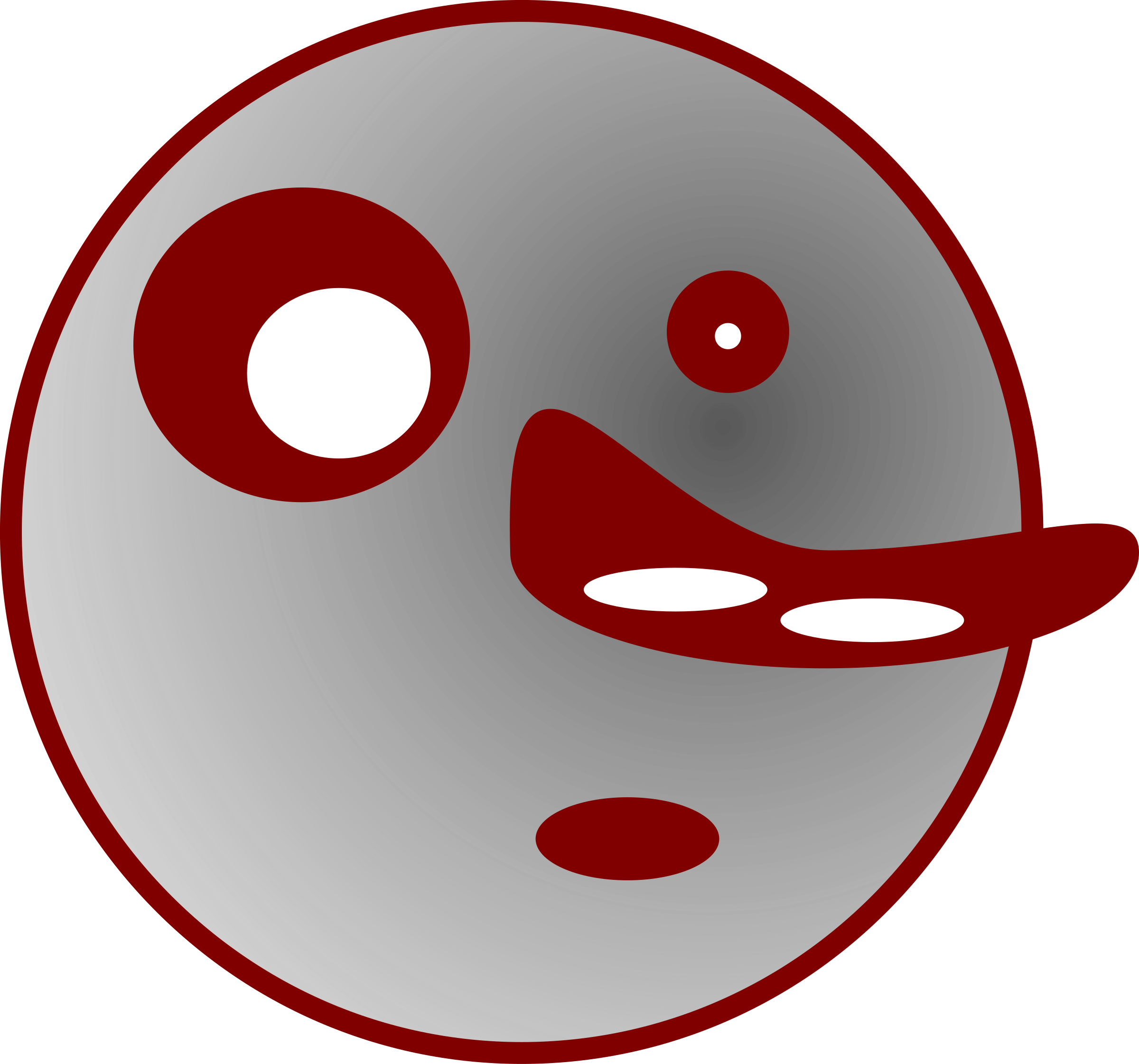 Face Png - Circle Clipart (2400x2242), Png Download