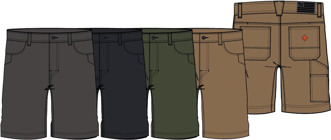 Havok Short Mockup - Gun Barrel Clipart (1200x525), Png Download