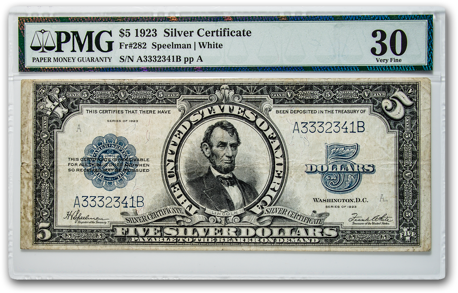 Buy 1923 $5 - Dollar Bill Clipart (1500x1500), Png Download