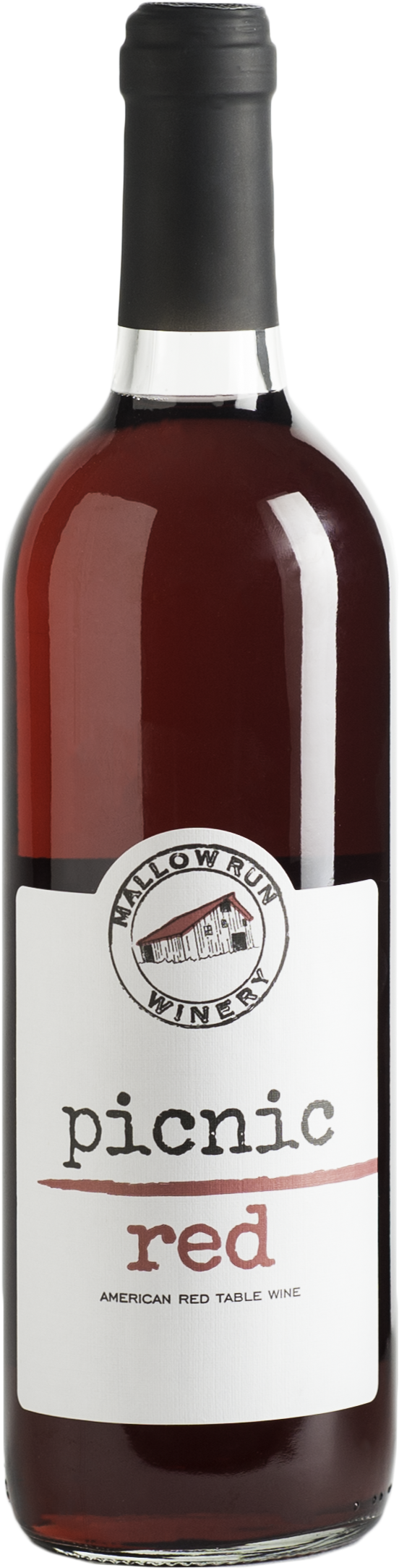 Picnic Red - Mallow Run Winery Clipart (920x2166), Png Download