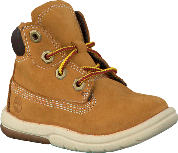 Camel Timberland Ankle Boots New Toddle Tracks 6 Number - Dewalt Steel Toe Boots Clipart (600x600), Png Download