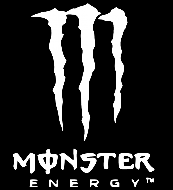 Monster Energy Logo - Santa Pod Raceway Clipart (866x650), Png Download