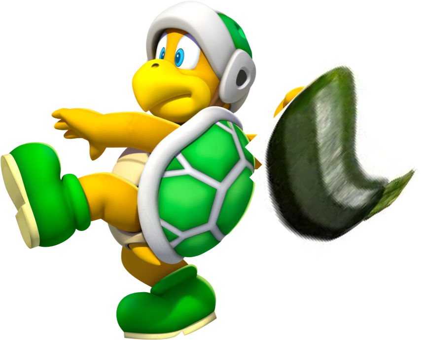 Mario Enemies , Png Download - Super Mario Hammer Bro Clipart (860x689), Png Download