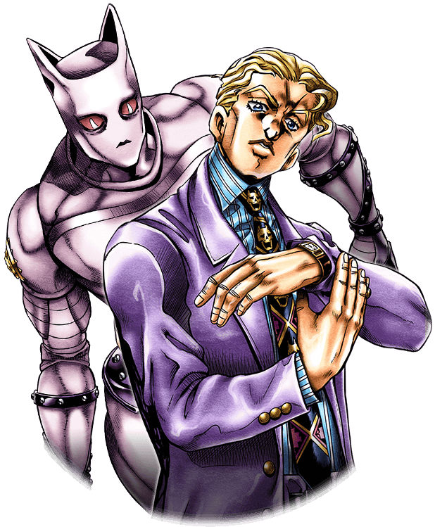 Unit Yoshikage Kira - Cartoon Clipart (720x800), Png Download
