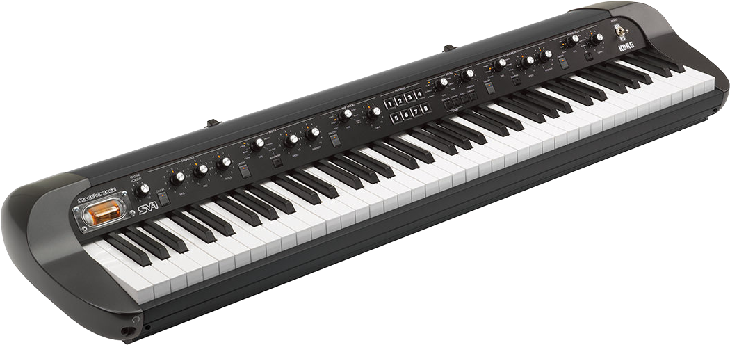 Sv173bk 1 - Korg Sv 1 88 Key Clipart (1200x550), Png Download