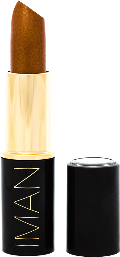 Iman Luxury Moisturizing Lipstick Clipart (435x886), Png Download