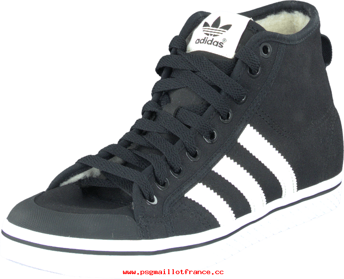 Adidas Originals Honey Stripes Mid W Core Black/chalk - Adidas Originals Honey Stripes Clipart (705x573), Png Download