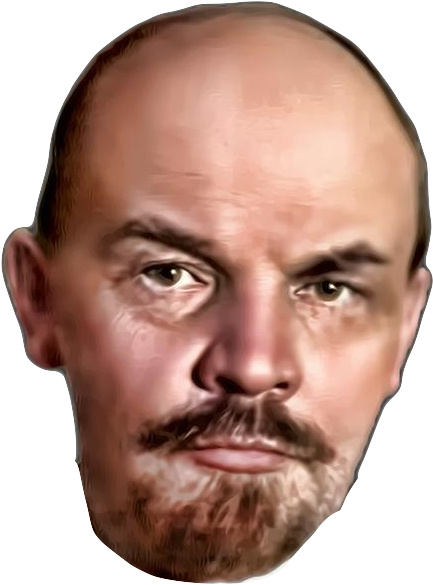 Go Forth And Slather Movie Posters With The Clipped - Vladimir Lenin - Png Download (539x623), Png Download