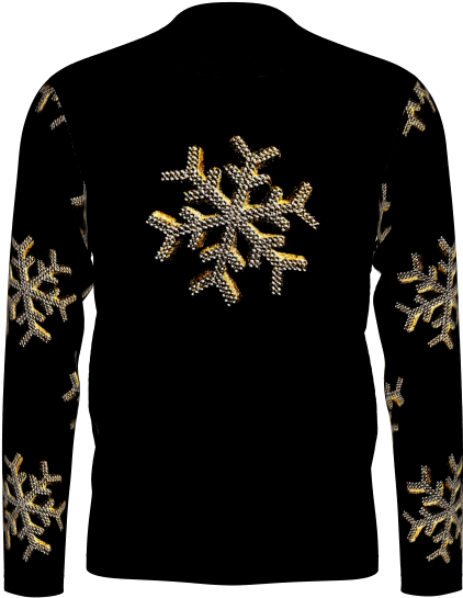 Somerets Men's Long Sleeve 100% Pima Cotton Holiday - Long-sleeved T-shirt Clipart (590x590), Png Download