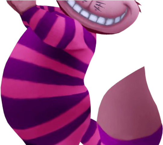 Cheshire Cat Clipart Pink - Alice In Wonderland Cheshire Cat Clipart - Png Download (640x480), Png Download