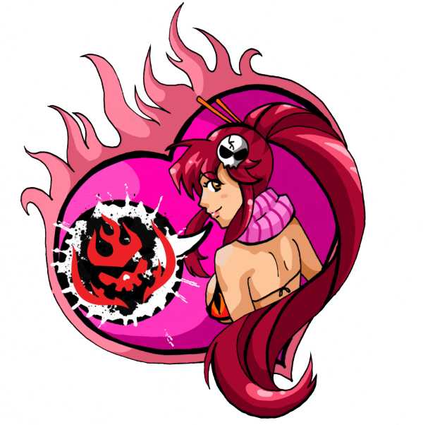 Gurren Lagann ◊ Yōko Littner - Cartoon Clipart (600x602), Png Download