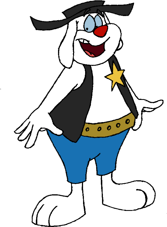 Deputy Dawg🐺 - Cartoon Deputy Png Clipart (639x831), Png Download