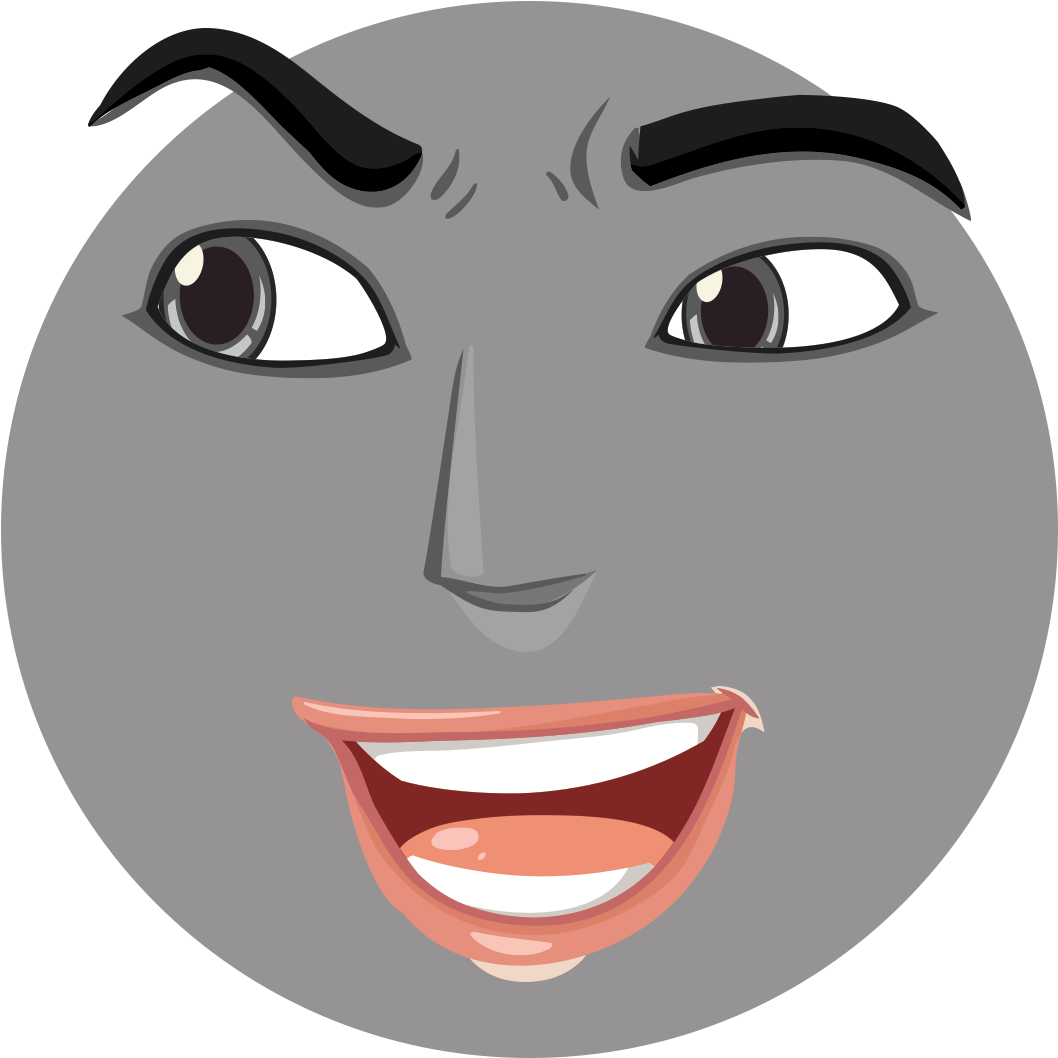 Evil Laugh - Ville De Saint Etienne Clipart (1500x1500), Png Download