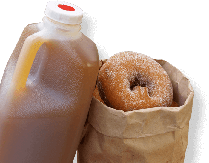 Cider And Apply Cider Donuts - Cider Doughnut Clipart (786x545), Png Download
