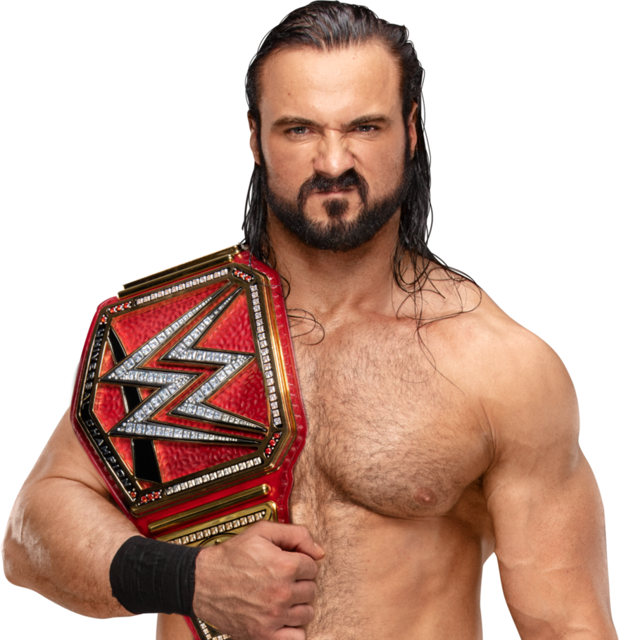 Seriously Though, Either Finn Balor Or Drew Mcintyre - Wwe Drew Mcintyre Universal Champion Clipart (879x909), Png Download
